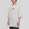 Men”s Balenciaga Alphabet Logo Short Sleeve Gray White 641614TJVA99054