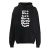 Men”s Balenciaga Alphabet Printing Casual Black 641679TJV931070