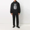 Men”s Balenciaga Alphabet Printing Casual Black 641679TJV931070