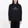 Men”s Balenciaga Alphabet Printing Logo Black 570811TGV701000