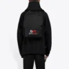 Men”s Balenciaga Alphabet Printing Loose Classic Black 620973TIVD41000