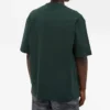 Men”s Balenciaga Alphabet Printing Round Neck Pullover Short Sleeve Green 612966TIV543011