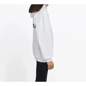 Men”s Balenciaga Back Large Logo Solid Color Printing White 508184TYK549000 Men”s Balenciaga Back Large Logo Solid Color Printing White 508184TYK549000