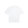 Men”s Balenciaga Band Portrait Printing Logo Retro Short Sleeve White 612966TIV479000