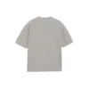 Men”s Balenciaga BB Logo Printing Short Sleeve Gray 544271TCV251300