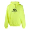 Men”s Balenciaga BB Printing Back Yellow 583215TFV617050