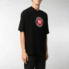 Men”s Balenciaga BLogo Printing Short Sleeve Black 612966TJVD61000