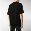 Men”s Balenciaga BLogo Printing Short Sleeve Black 612966TJVD61000