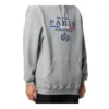 Men”s Balenciaga Chest Logo Crown Gray 570811TGV681300