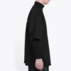 Men”s Balenciaga Crew Alphabet Printing Short Sleeve Black 620969TIV741070