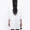 Men”s Balenciaga Crew Printing Short Sleeve White 620941TIV749040