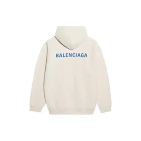 Men”s Balenciaga Fleece Long Sleeves Creamy White 600583TJVA89055 Men”s Balenciaga Fleece Long Sleeves Creamy White 600583TJVA89055