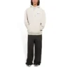 Men”s Balenciaga Fleece Long Sleeves Creamy White 600583TJVA89055