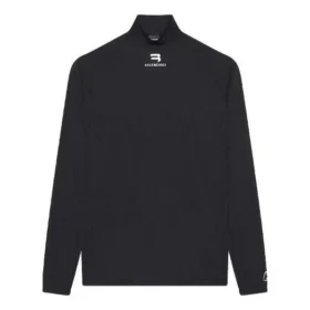 Men”s Balenciaga FW21 Alphabet Long Sleeves Sports Black 661749444B81077 Men”s Balenciaga FW21 Alphabet Long Sleeves Sports Black 661749444B81077
