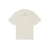 Men”s Balenciaga FW21 Alphabet Printing Short Sleeve Beige 651795TJV909054