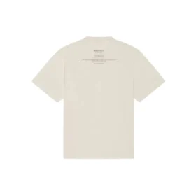 Men”s Balenciaga FW21 Alphabet Printing Short Sleeve Beige 651795TJV909054 Men”s Balenciaga FW21 Alphabet Printing Short Sleeve Beige 651795TJV909054