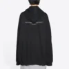 Men”s Balenciaga FW21 Boxy Loose hooded Long Sleeves Black 651799TJV910107