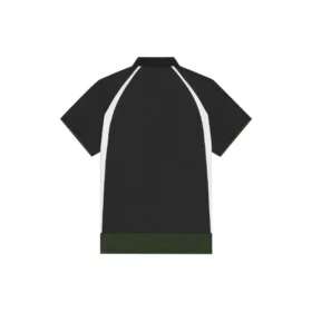 Men”s Balenciaga FW21 Casual Double Layer Sports Short Sleeve Polo Shirt Black 661507TKVA51042 Men”s Balenciaga FW21 Casual Double Layer Sports Short Sleeve Polo Shirt Black 661507TKVA51042