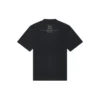 Men”s Balenciaga FW21 Couture Alphabet Round Neck Short Sleeve Black 651795TJV901070