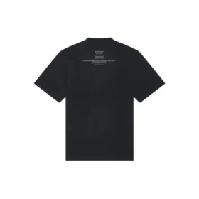 Men”s Balenciaga FW21 Couture Alphabet Round Neck Short Sleeve Black 651795TJV901070 Men”s Balenciaga FW21 Couture Alphabet Round Neck Short Sleeve Black 651795TJV901070