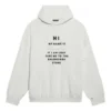 Men”s Balenciaga FW21 Hi My Name Is Alphabet Pattern Long Sleeves White 651799TKVF29081