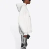 Men”s Balenciaga FW21 Hi My Name Is Alphabet Pattern Long Sleeves White 651799TKVF29081