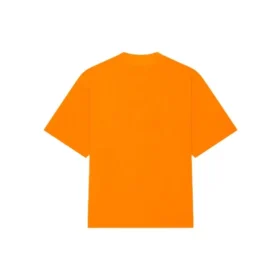 Men”s Balenciaga FW21 HI MY NAME IS WIDE FIT Alphabet Printing Retro Knit Short Sleeve Orange 661715TKVH57513 Men”s Balenciaga FW21 HI MY NAME IS WIDE FIT Alphabet Printing Retro Knit Short Sleeve Orange 661715TKVH57513