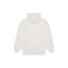 Men”s Balenciaga FW21 Logo Alphabet Printing hooded Long Sleeves Creamy White 570811TIV552970