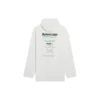 Men”s Balenciaga FW21 Logo Alphabet Printing Loose White 662424TKVF89085