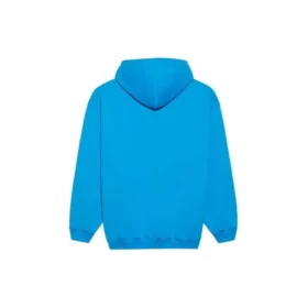 Men”s Balenciaga FW21 Logo hooded Long Sleeves Blue 570811TIV557560