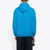 Men”s Balenciaga FW21 Logo hooded Long Sleeves Blue 570811TIV557560