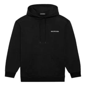 Men”s Balenciaga FW21 Logo Printing Long Sleeves Black 600583TIV841070 Men”s Balenciaga FW21 Logo Printing Long Sleeves Black 600583TIV841070