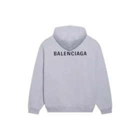 Men”s Balenciaga FW21 Logo Printing Long Sleeves Gray 600583TIV841167