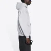 Men”s Balenciaga FW21 Logo Printing Long Sleeves Gray 600583TIV841167