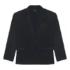Men”s Balenciaga FW21 Retro Knit Large Jacket Black 662388TAV041000