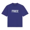Men”s Balenciaga FW21 Retro Knit Short Sleeve Navy Blue 612966TKVD33967