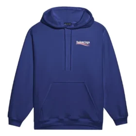 Men”s Balenciaga Logo Printing Classic Navy Blue 600583TIV531195