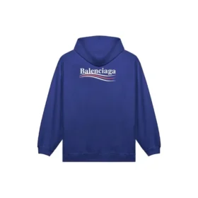 Men”s Balenciaga Logo Printing Classic Navy Blue 600583TIV531195