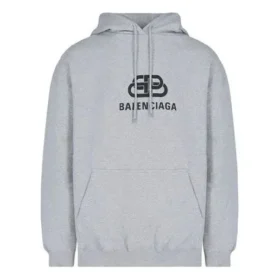 Men”s Balenciaga logo Printing Gray 570811THV781300 Men”s Balenciaga logo Printing Gray 570811THV781300