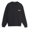 Men”s Balenciaga Logo Printing Long Sleeves Black 556147TBV141000