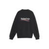 Men”s Balenciaga Logo Printing Long Sleeves Black 556147TBV141000