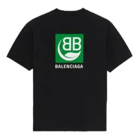Men”s Balenciaga Logo Printing Short Sleeve Black 594579THV631000 Men”s Balenciaga Logo Printing Short Sleeve Black 594579THV631000