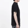 Men”s Balenciaga Logo Printing Short Sleeve Black 594579THV631000