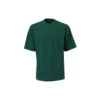 Men”s Balenciaga Logo Printing Short Sleeve Green 570805THV803230