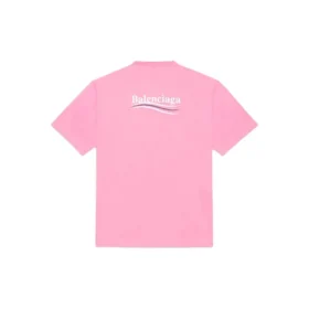 Men”s Balenciaga Logo Printing Short Sleeve Pink 641675TJVF75713 Men”s Balenciaga Logo Printing Short Sleeve Pink 641675TJVF75713