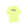 Men”s Balenciaga Logo Printing Short Sleeve Yellow 641675TJVF77110