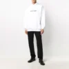 Men”s Balenciaga Logo Pullover Oversize White 570811TIV559040