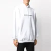 Men”s Balenciaga Logo Pullover Oversize White 570811TIV559040