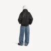 Men’s balenciaga | nba collaboration coach jacket in black Men’s balenciaga | nba collaboration coach jacket in black
