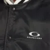 Men’s balenciaga | nba collaboration coach jacket in black Men’s balenciaga | nba collaboration coach jacket in black